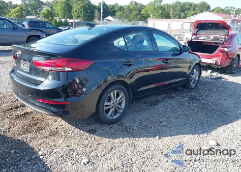 2018 Hyundai Elantra Sel/Value/Limited from USA, damaged, VIN KMHD84LF4JU628151